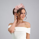 Blush Bloom Halo Crown