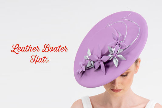 Leather Boater Hats Deluxe Course
